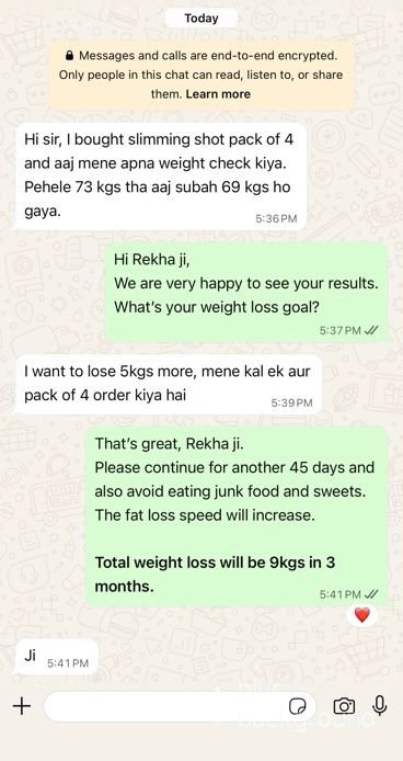 Customer testimonial
